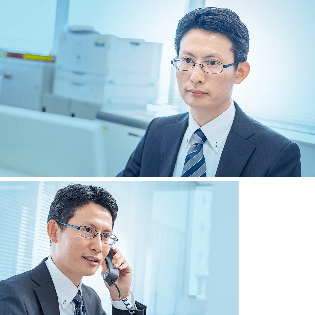 困難に直面したお客様の役に立ちたい事故の相手方も含めて多くの方々と真摯に向き合い、話を受け止める仕事だと実感。
